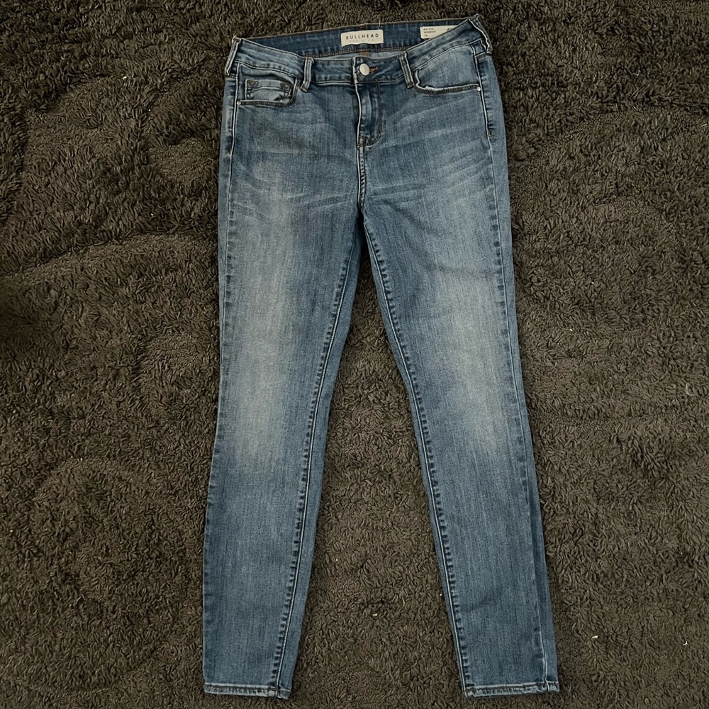 PacSun Bullhead Mid-Rise Skinniest Light Blue Jeans Size 29